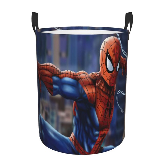 SpiderMan Large Storage Basket,Laundry Hamper/Bathroom/Home Decor