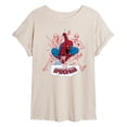 thumbnail image 1 of Spider-Man - Line Cluster - Juniors Oversized Graphic T-Shirt, 1 of 4