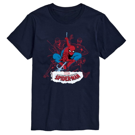 Spider-Man - Line Cluster - Men's Short Sleeve Graphic T-Shirt