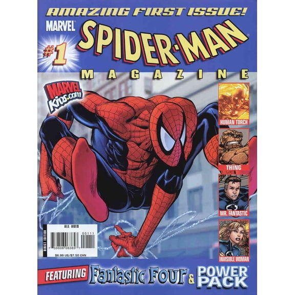 Spider-Man Magazine (2nd Series) #1 VF ; Marvel Comic Book