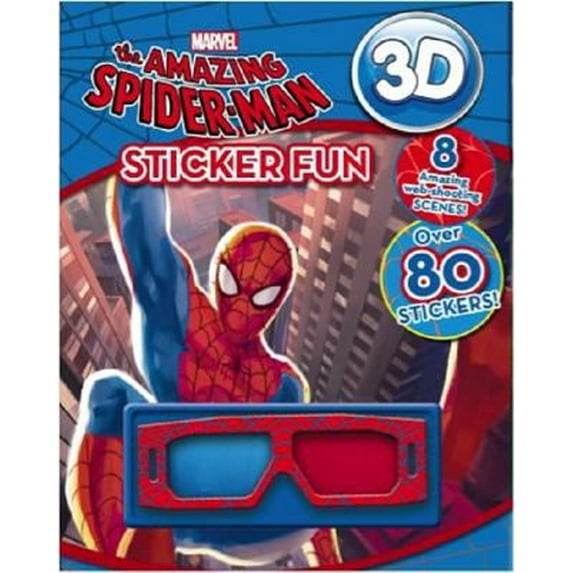 Pre-Owned Marvel the Amazing Spider-Man 3D Sticker Fun (Paperback) 1445461064 9781445461069