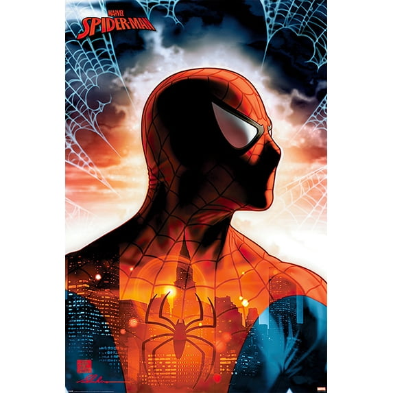 Spider-Man - Marvel Comics Poster (Protector Of The City) (Poster & Poster Strip Set)