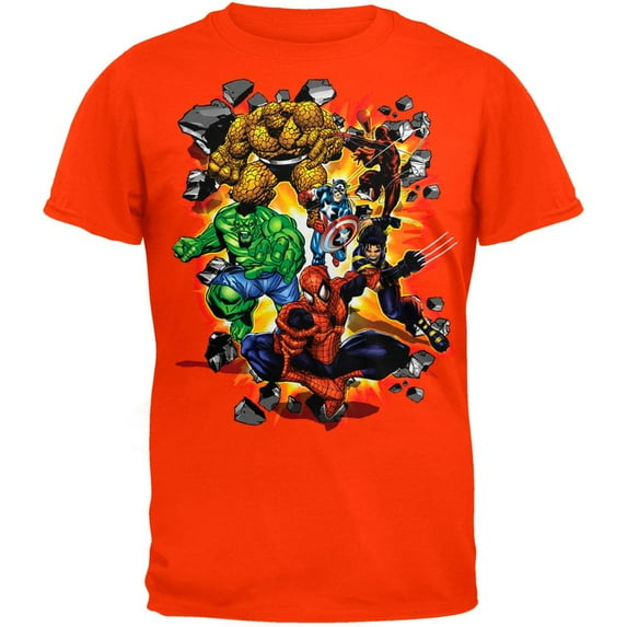 Spider-Man - Marvel Heroes Burst T-Shirt - Medium