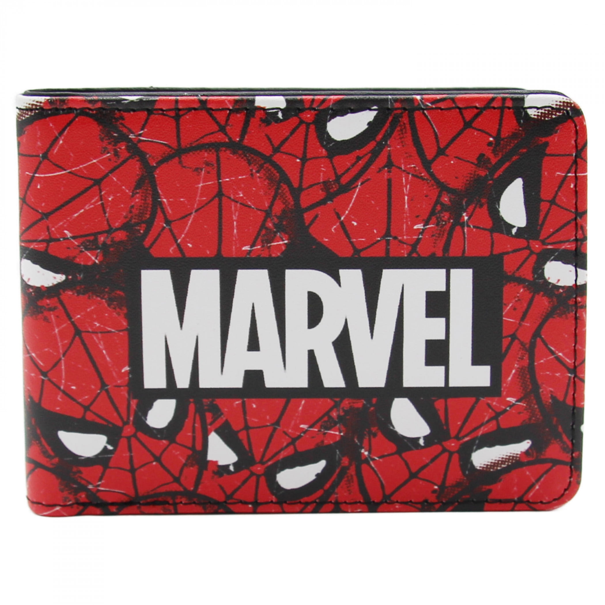 Portafoglio Spiderman Spider-Sense Bi-Fold Rosso/Blu con