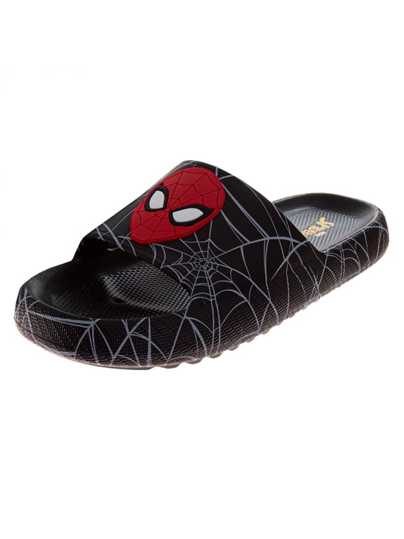 Mask and Webs Men's Slide Sandals-Size 7-8