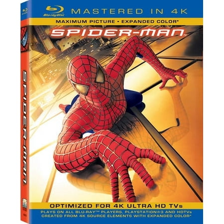 Spider-Man (Mastered in 4K) (Single-Disc Blu-ray + UltraViolet Digital Copy)