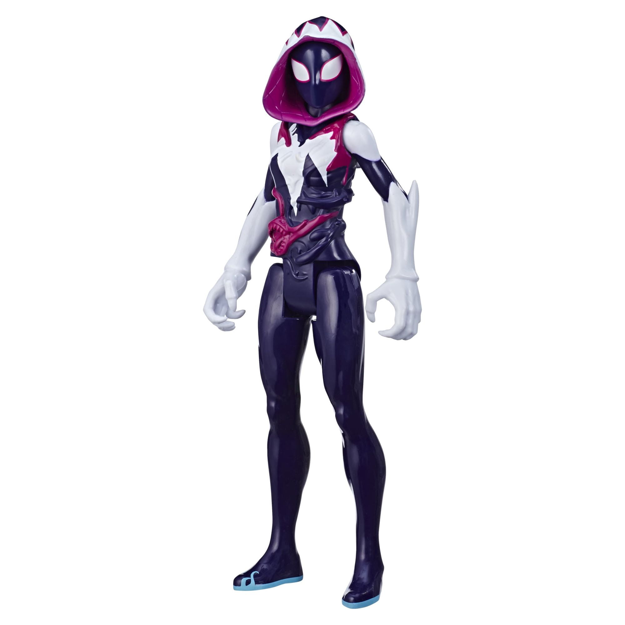 30CM Marvel Toys Spider-man Maximum Venom Titan Hero Series GHOST-SPIDER  Miles Morales PVC Action
