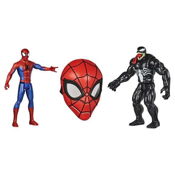 Spider-Man Maximum Venom Titan Hero Spider-Man Vs. Venom Action Figure