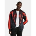 thumbnail image 1 of Spider-Man, Men's & Big Men's Halloween Cosplay Hoodie, Miles Morales, Sizes S-3XL, 1 of 5