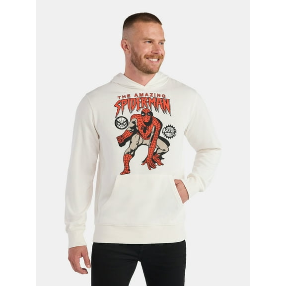 Spider-Man, Men's & Big Men's Graphic Hoodie, Sizes XS-3XL