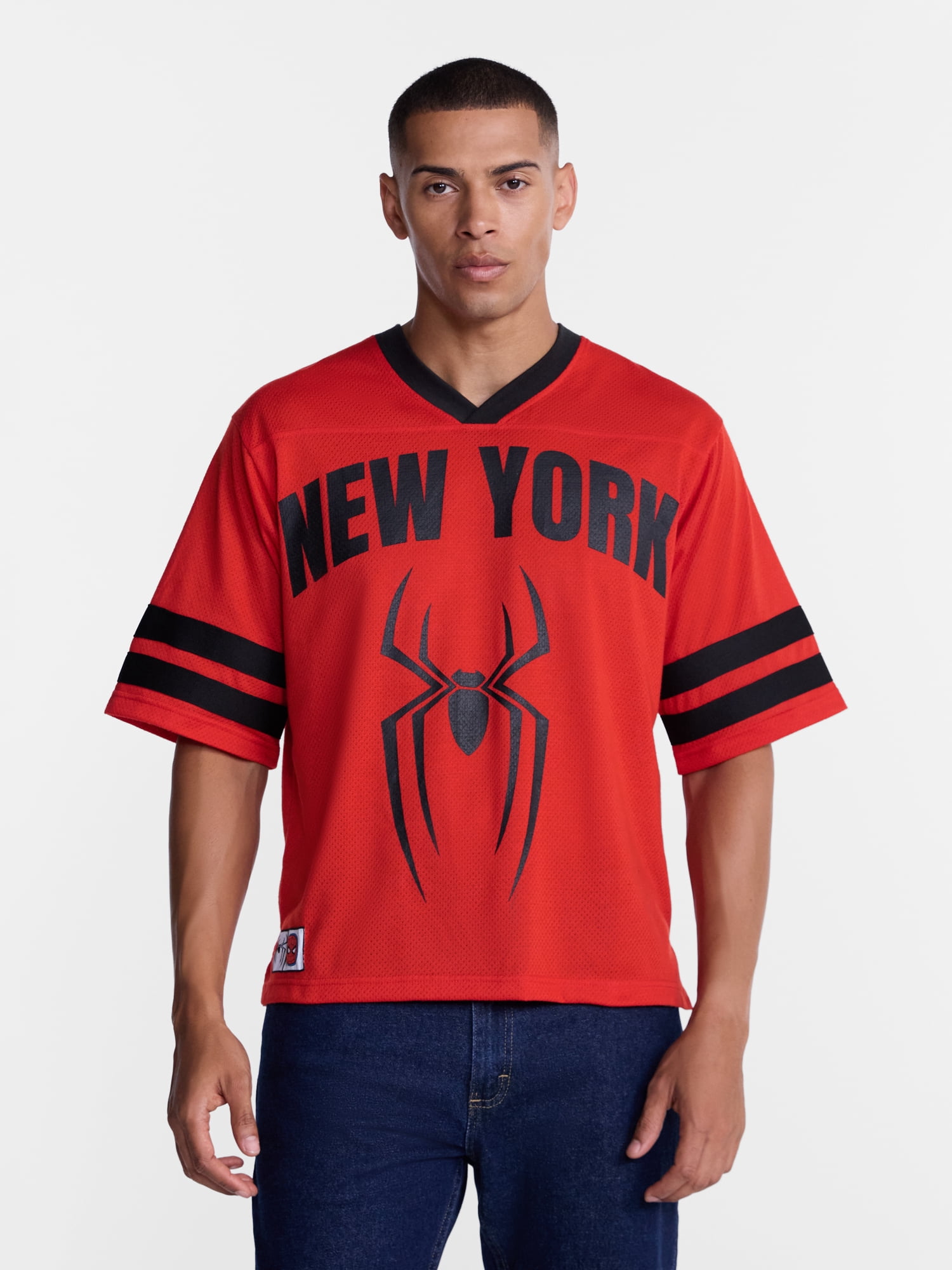 Spider-Man Men's & Big Men's Graphic Jersey, Sizes XS-5XL