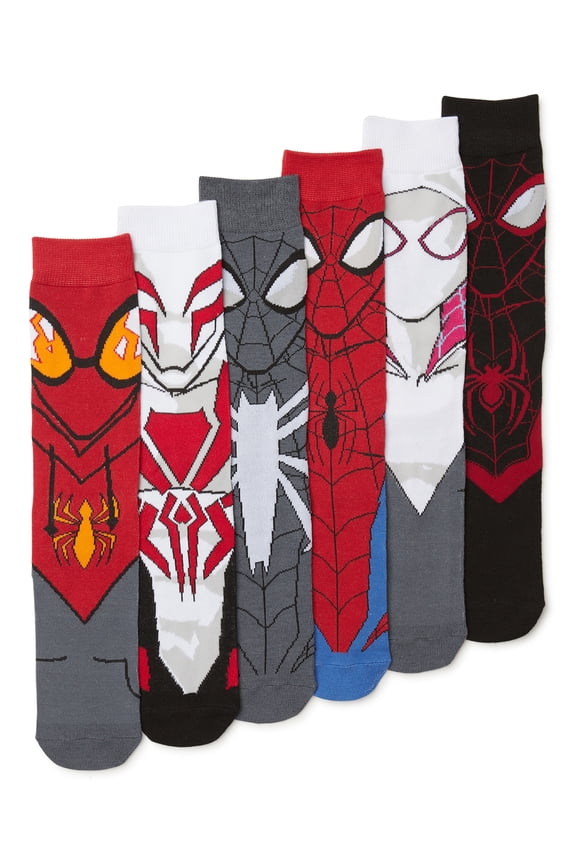 Men's Crew Socks, 6-Pack