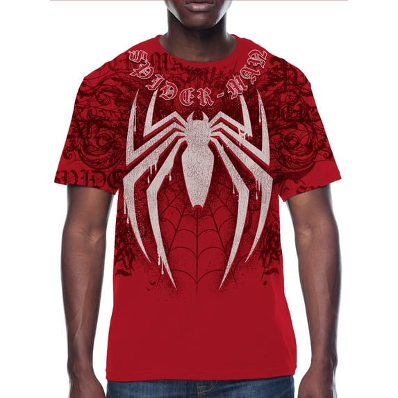 Spider-Man, Men's & Big Men's Graphic Tee, Sizes XS-3XL