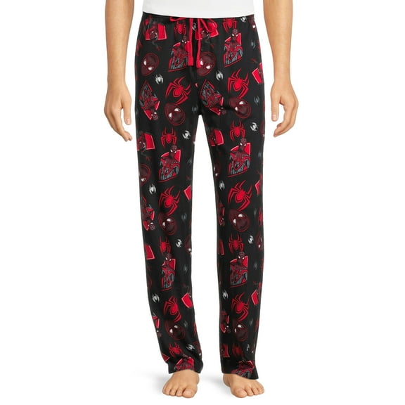 Spider-Man Men's Miles Morales Sleep Pants, Size S-2XL