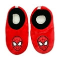 thumbnail image 1 of Spider-Man Men's Slipper Socks with Grippers, 1-Pack, Sizes M/L-L/XL, 1 of 5