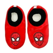 SPIDER-MAN Men's Slipper Socks with Grippers, 1-Pack, Sizes M/L-L/XL