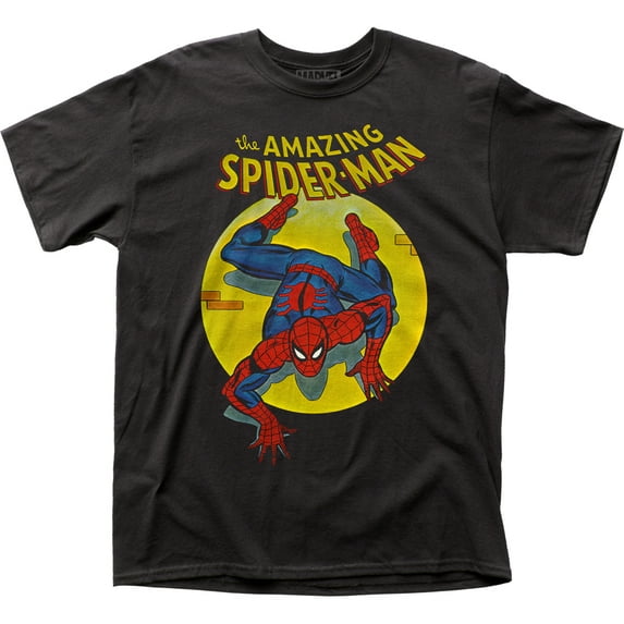 Spider-Man Men's Spotlight T-shirt Large Black