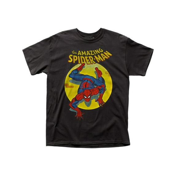Spider-Man Men's Spotlight T-shirt XXX-Large Black