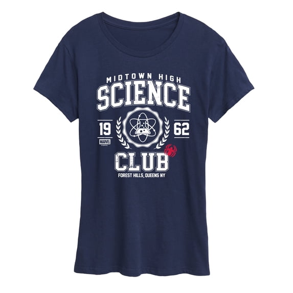 Spider-Man - Midtown High Science Club - Women's Short Sleeve Graphic T-Shirt