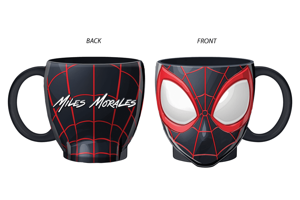 Spider Man Mikes Turn - Ceramic 3D Sculpted Mug