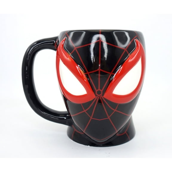 Spider-Man Miles Morales 17 Oz Sculpted Ceramic Mug