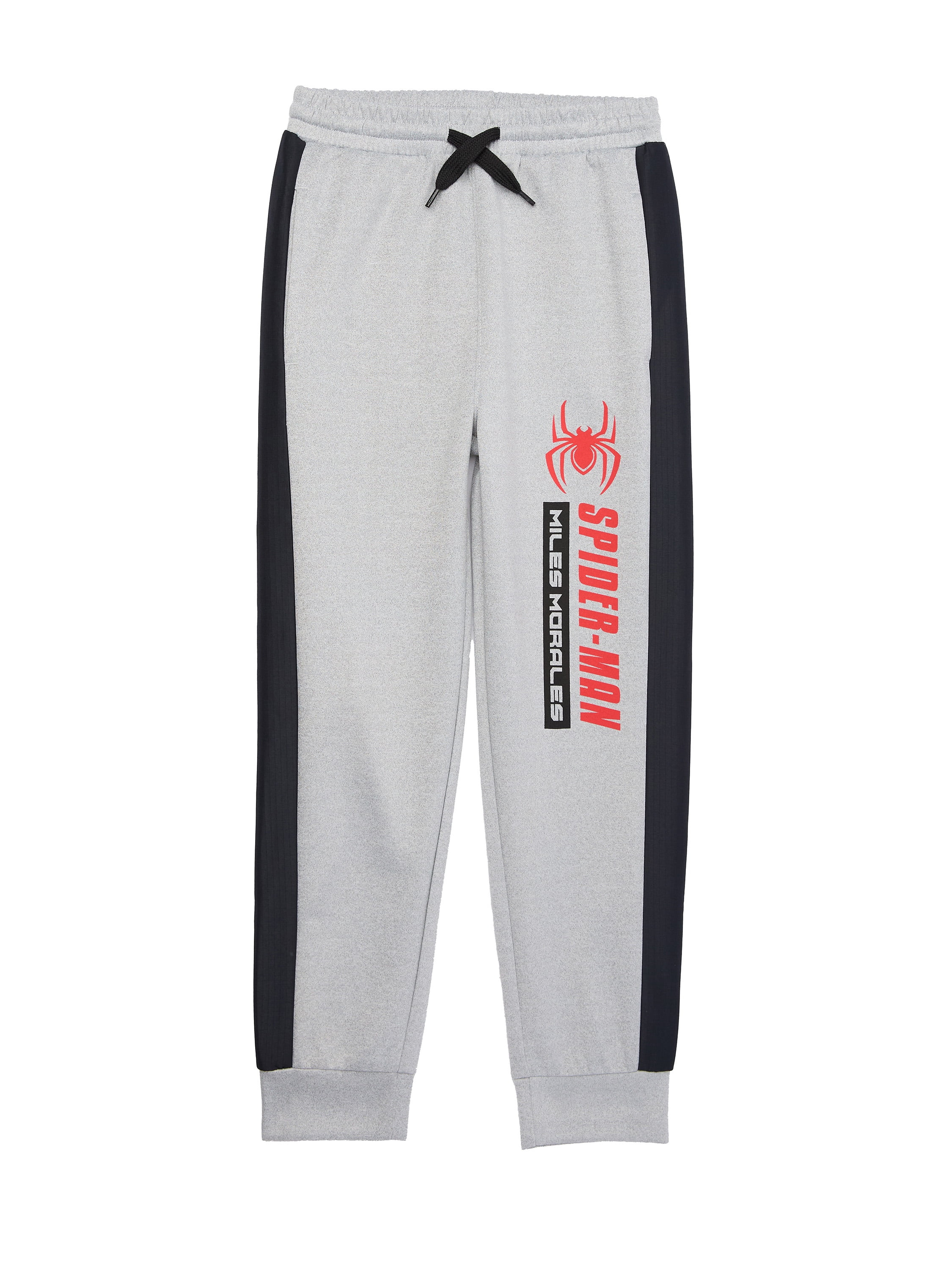 Spider-Man Miles Morales Boys’ Active Jogger Pants, Sizes 4-18