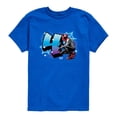 thumbnail image 1 of Spider-Man - Miles Morales Graffiti Toddler Boys' Toddler Short Sleeve Graphic T-Shirt, 1 of 4