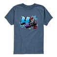 thumbnail image 1 of Spider-Man - Miles Morales Graffiti Toddler Boys' Toddler Short Sleeve Graphic T-Shirt, 1 of 4