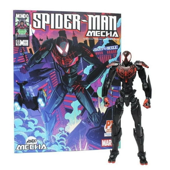 Mondo Spider-Man Miles Morales Mecha Marvel Action Figure - SDCC 2021 Previews Exclusive
