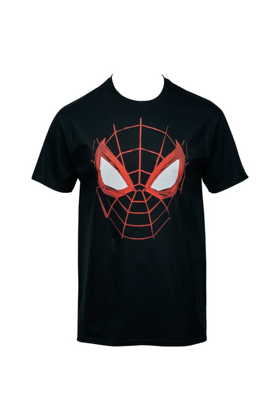 Miles Morales Web Face T-Shirt-Small