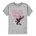 thumbnail image 1 of Spider-Man - Miles Morales Web Heart - Youth Boys Short Sleeve Graphic T-Shirt, 1 of 4