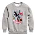 thumbnail image 1 of Spider-Man - Miles Morales Graphic Long Sleeve Fleece Sweatshirt, 1 of 4