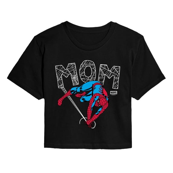 Spider-Man - Mom Cropped Graphic T-Shirt