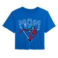 thumbnail image 1 of Spider-Man - Mom Cropped Graphic T-Shirt, 1 of 3