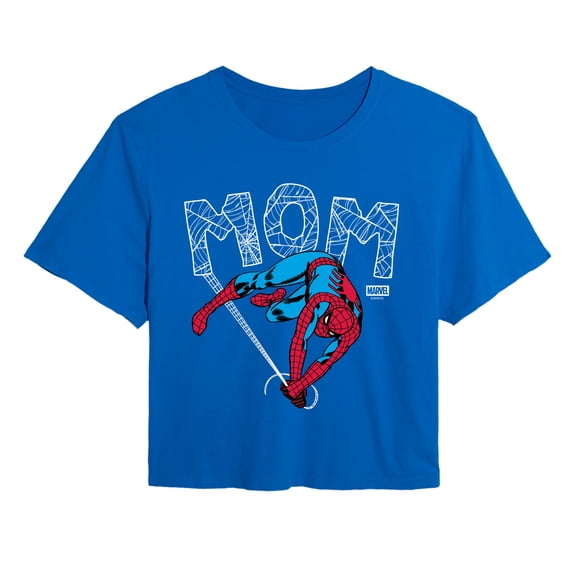 Spider-Man - Mom Cropped Graphic T-Shirt