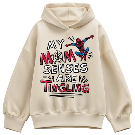 Spider-Man - Mom Senses Tingling Oversized Fleece Hoodie Sweatshirt