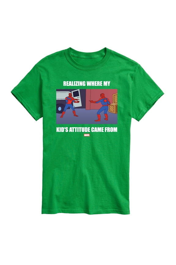 - My Kids Attitude - Men's Short Sleeve Graphic T-Shirt
