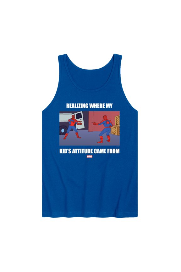 - My Kids Attitude - Men's Sleeveless Graphic Tank