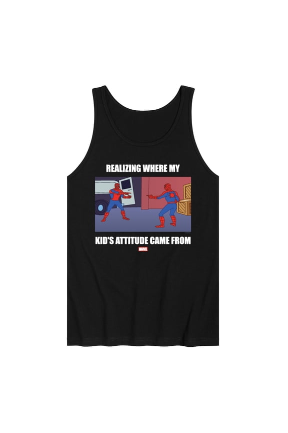 - My Kids Attitude - Men's Sleeveless Graphic Tank