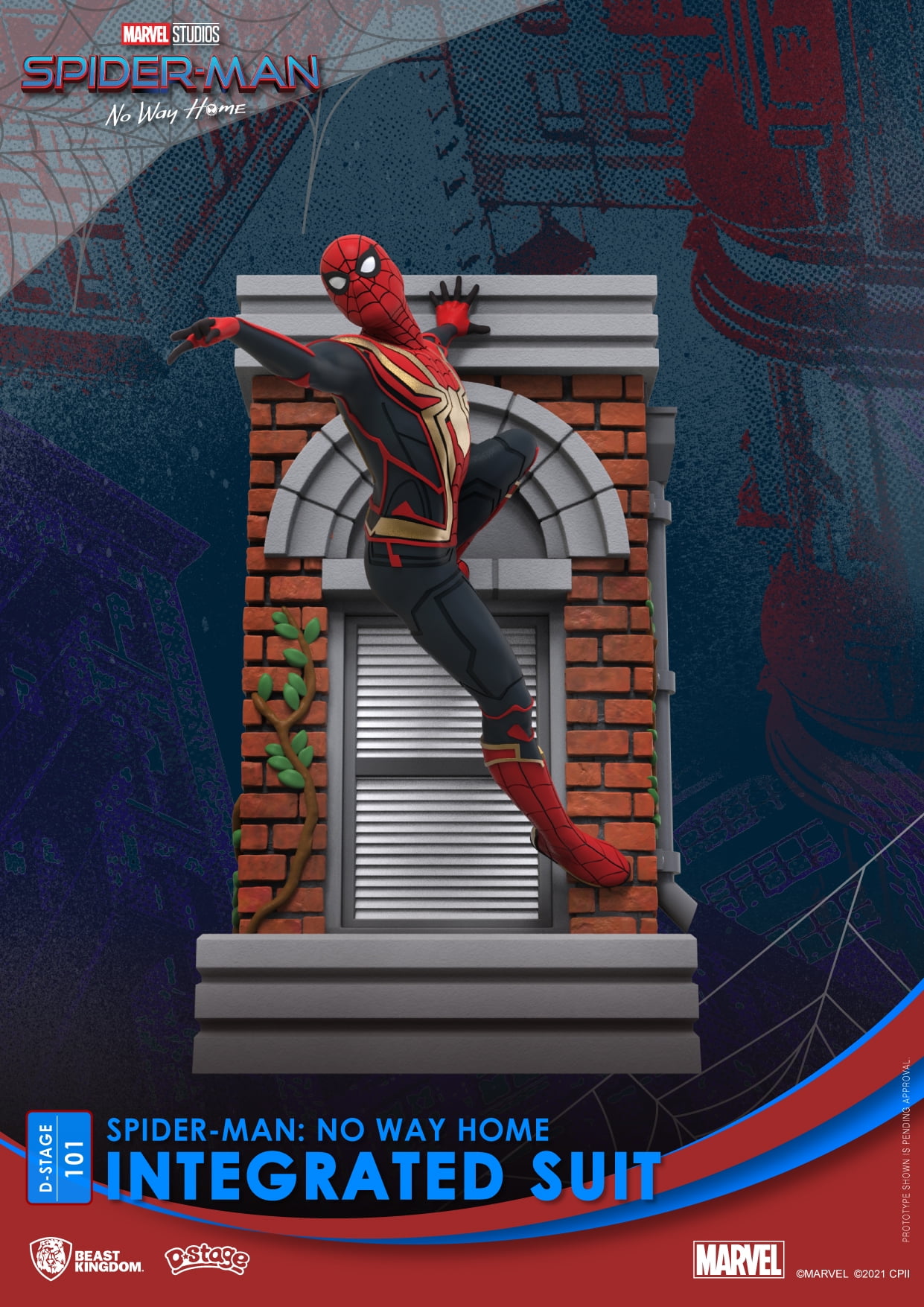 Marvel Spider-Man No Way Home Integrated Suit Diorama