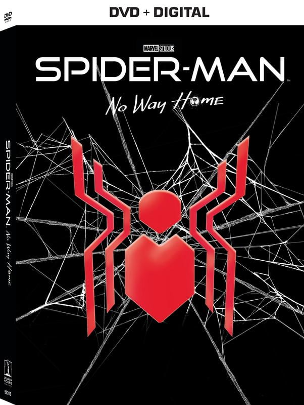 Spider-Man No Way Home (Walmart Exclusive Slipcover Art) (DVD + Digital Copy)