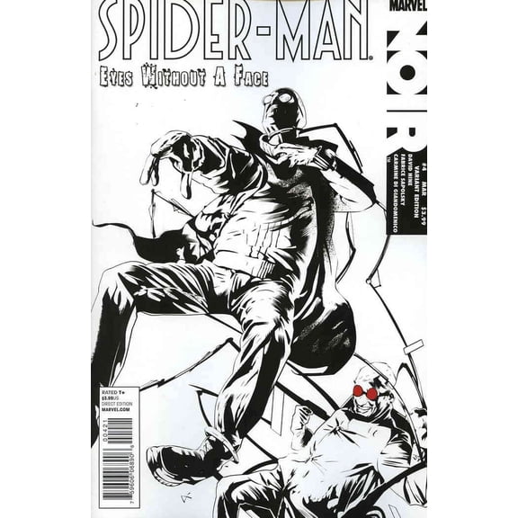 Spider-Man Noir: Eyes Without a Face #4A VF ; Marvel Comic Book