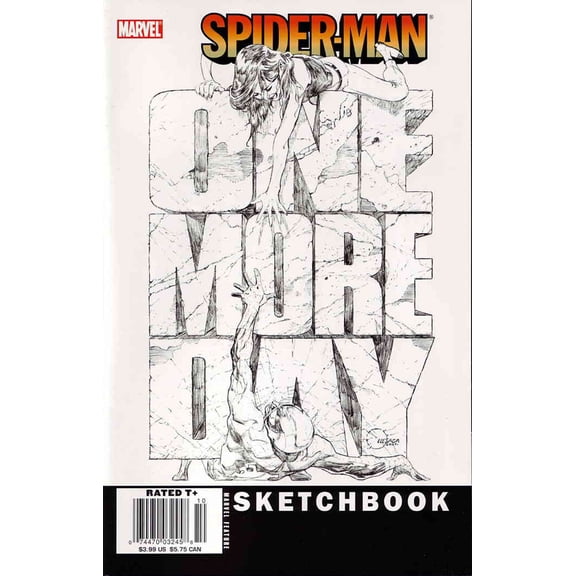 Spider-Man: One More Day Sketchbook #1 VF ; Marvel Comic Book