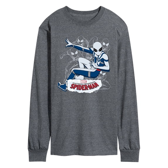 Spider-Man - Ozcorp Line Cluster - Men's Long Sleeve Graphic T-Shirt