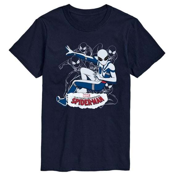 Your Friendly Neighborhood Spider-Man - Ozcorp Line Cluster - Men's Short Sleeve Graphic T-Shirt