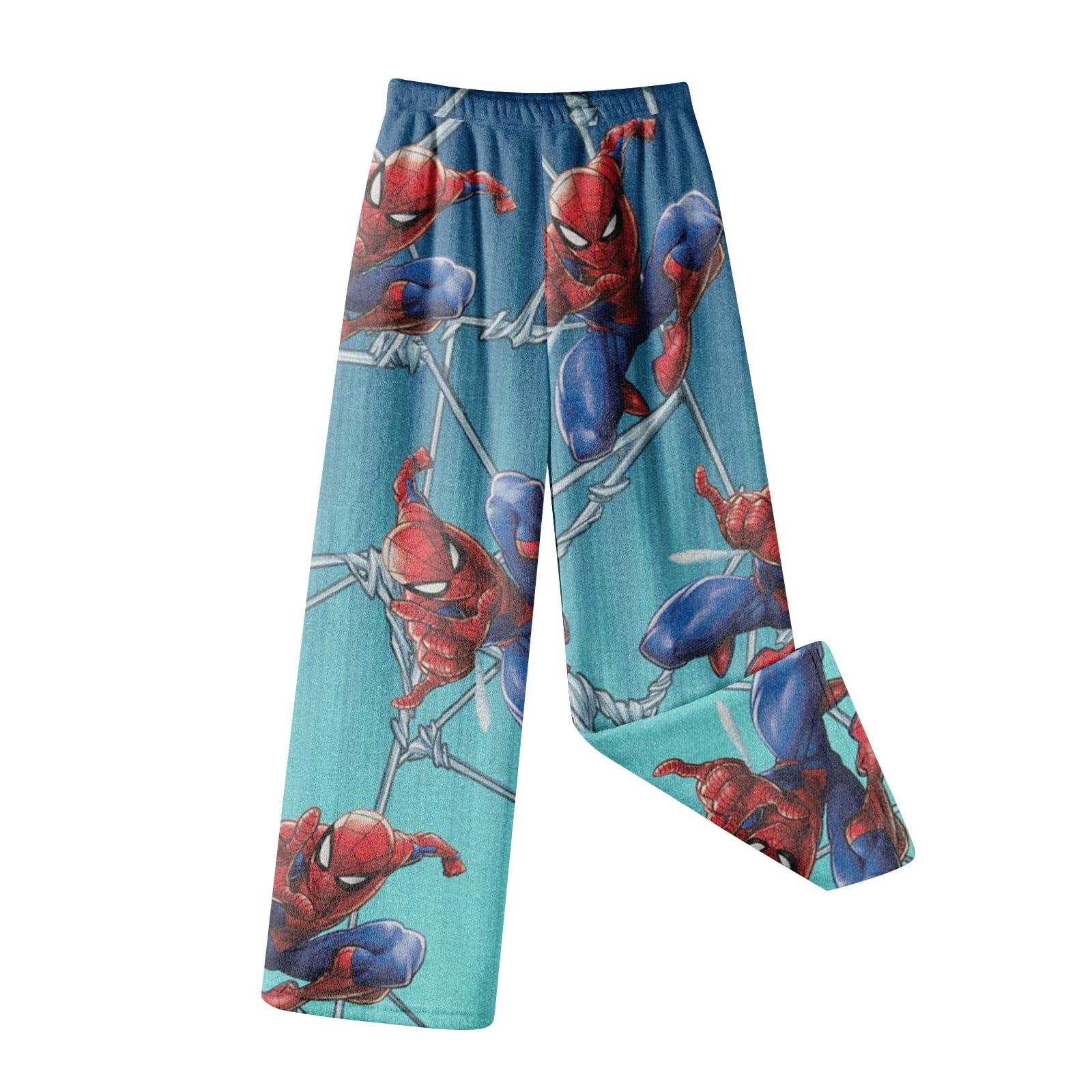 Spider-Man Pajama Pants for Women Girls Cute Cartoon Cat Spider Pjs ...
