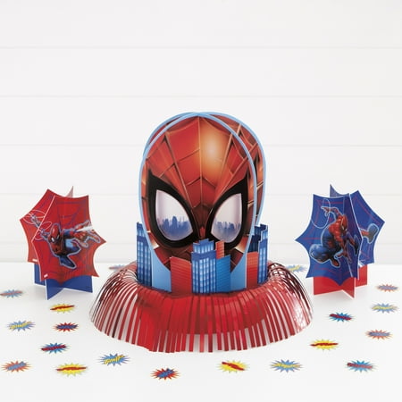 Spider-Man Paper Party Table Decorating Kit, 23pcs