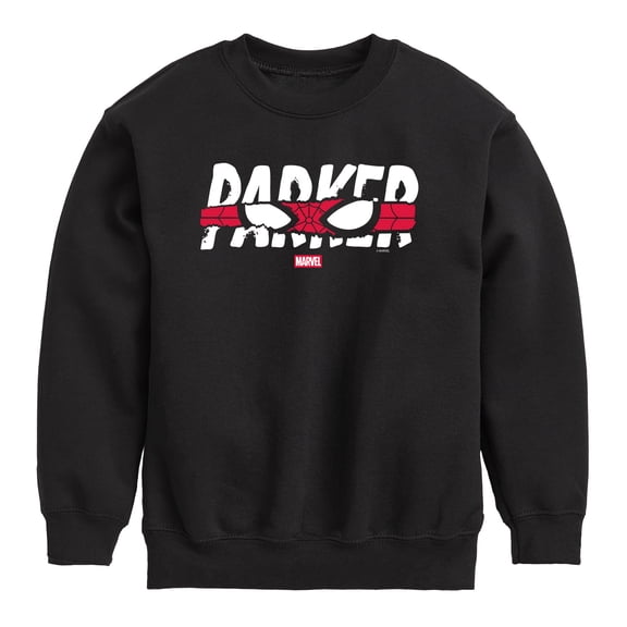 Spider-Man - Parker Tear Graphic Long Sleeve Fleece Sweatshirt