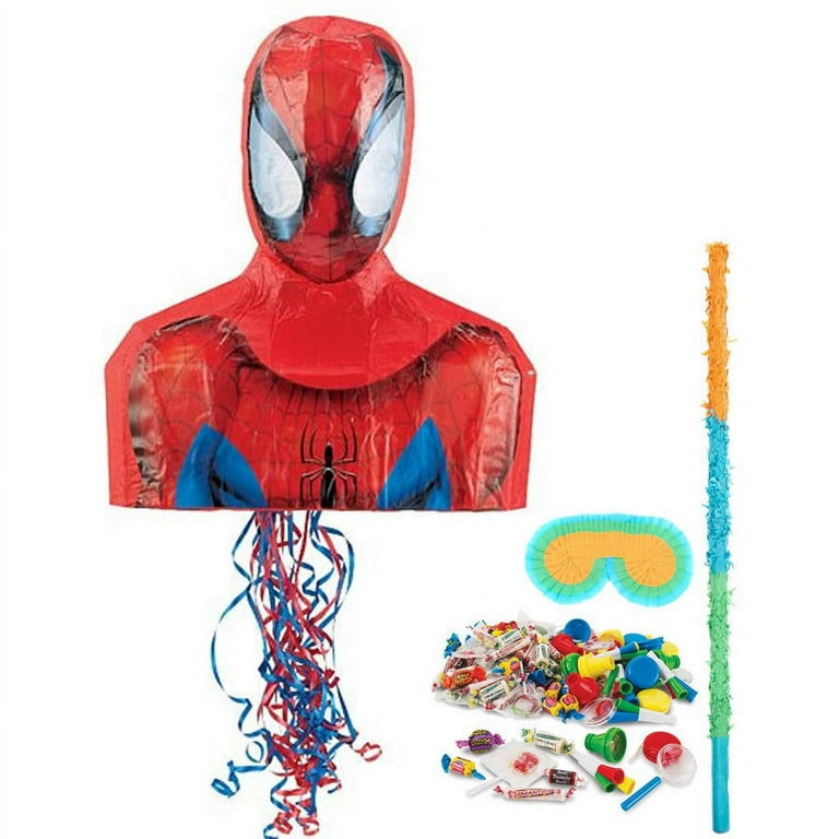 Pull String Spiderman Pinata Kit
