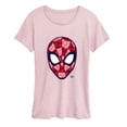 thumbnail image 1 of Spider-Man - Plaid & Snowflake Pattern Short Sleeve Graphic T-Shirt, 1 of 3